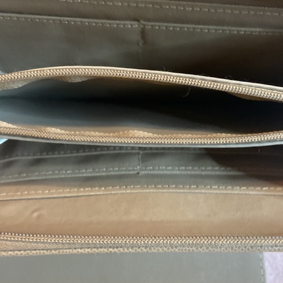 VR Wallet, checkbook holder and coin purse Brown/taupe - Picture 5 of 7